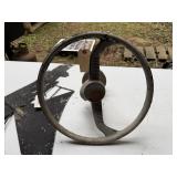 Vintage Boat Steering Wheel, Boat Wall Decor