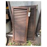 Vintage Wooden Saloon Style Doors