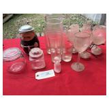 Vintage Pitcher and Glassware