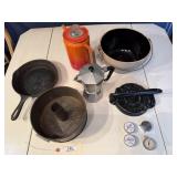 Swangdown Cake Pan, Bundt Cake, Vintage Coffee Pot