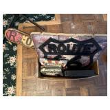 Route 66 Wall Art, Wall Clock Canvas Bags, Decor