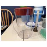 Tupperware, Brass Candle Holders, Can Opener