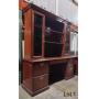 Traditional Desk w/ Credenza & Hutch in Cherry