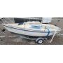 SAILBOATS, FISHING BOAT, ENCLOSED TRAILER