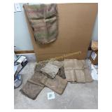 Burlap bags---3 have no holes, rest damaged