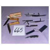 Lot of Pocket knives