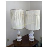 2 Lamps, 35" T