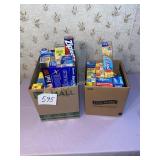 2 boxes, freezer bags, aluminum foil, kitchen lot