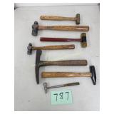 Various hammers
