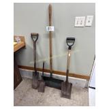 3 Shovels and Ash shovel