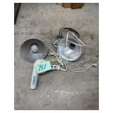 2 Heat lamps, Lights, and misc.