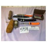 RMFE Knives, Warmer, Sharpening Kit,