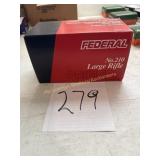 Federal #210 large rifle primers 1000 count