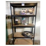 Metal Storage Shelves, contents NOT included