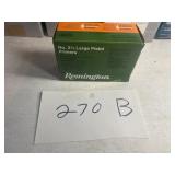 Remington no 2 1/2 large pistol primer 1000 count