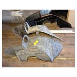 Rear Inner Fender Pieces for 57