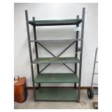 5 Shelves Metal Shelf, 42 1/4"W x 78 1/2" T x 18