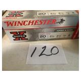 20 gauge Winchester super x - 4 boxes