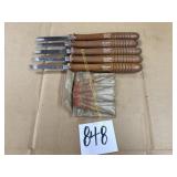 Craftsman Wood chisels, Dremel hardened steel