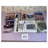 2 Boxes of hunting/trapping magazines