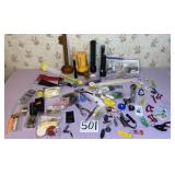 Flashlights, Ice Scrapers, Keychains,