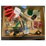 Primer brushes, funnels, allen wrenches and misc