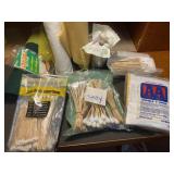 Cleaning swabs, misc felts and supplies