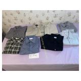 Shirts (Medium, 5 Long sleeve, 3 Short)