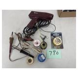 Misc. soldering tools, heat gun