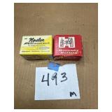 Hornady 22 Caliber and Nossern .224 Caliber Base