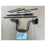 Vintage Brace and Bits