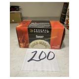 Federal 22 lr 500 rounds target