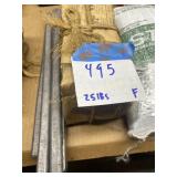 Lead - 25 lbs and misc bars