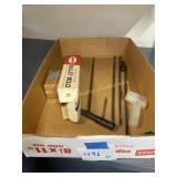 Gun cleaning rods and Bullet Mold, misc