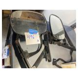 strap on Mirror Set for pulling trailers