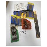 Assortment of drill bits