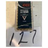 cci 22 wmr maxi-mag   40 gr. 1875 fps 50 rounds