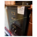 2 Drawer Metal Filing Cabinet