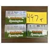 Remington Nitro-Steel Magnum 12 Gauge 2 Shot and