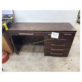 Wooden Desk 53"W x 18" D x 30" T