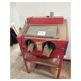 Central Pneumatic Steel Blast Cabinet-Floor