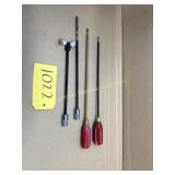 4 Pistol Cleaning Rods