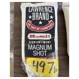 Lawrence Brand 25 lbs No 8.5 Magnum Shot