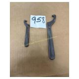 C-Hook Spanner Wrenches--Williams