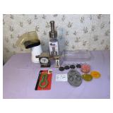 Corn Popper, Food Scales, Chopper, Fire King