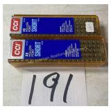 CCI 22 short 200 rounds hp