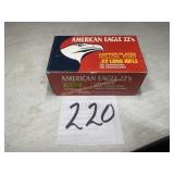American eagle 22 lr 360 rounds hollow point