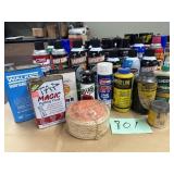 Box of Misc. Brake and Car cleaner, etc