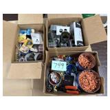 Boxes of electrical misc.