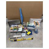 Paint supplies, caulking guns misc.